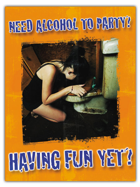 alcohol poster