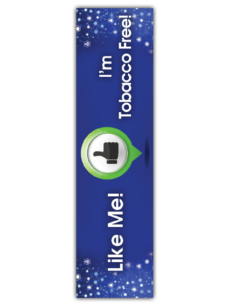 Like Me: I'm Tobacco Free Bookmark