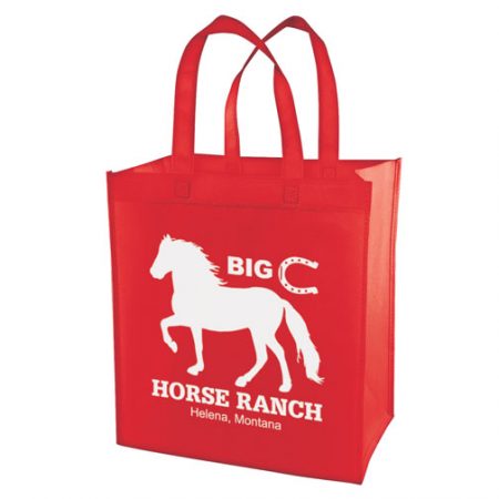 Non-Woven Tote Bag - 12 x 13.5 x 8