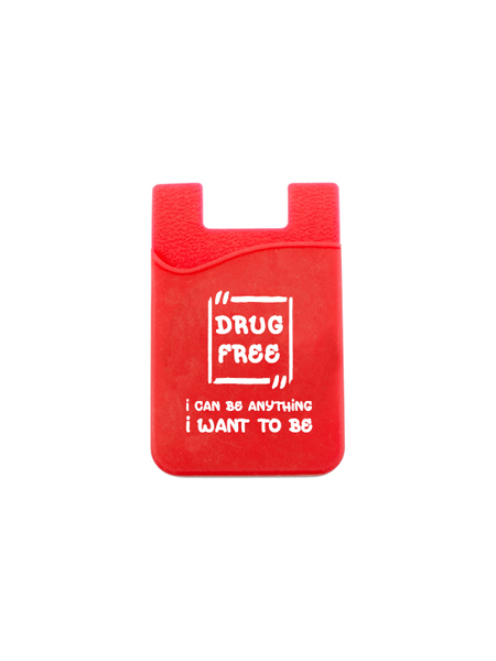 2017 DPW Theme - Silicone Cell Phone Smart Wallet