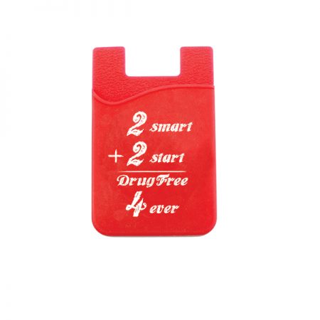 2019 DPW Theme - Silicone Cell Phone Smart Wallet