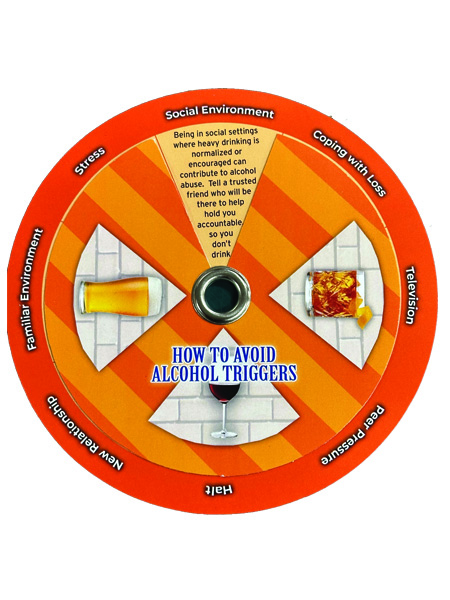 Info Wheel:  Avoiding Alcohol Triggers