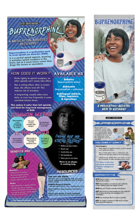 Buprenorphine Retractable Banner Package