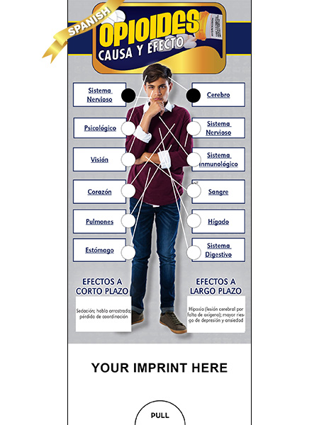 SPANISH Cause & Effect: Opioids Slide Guide